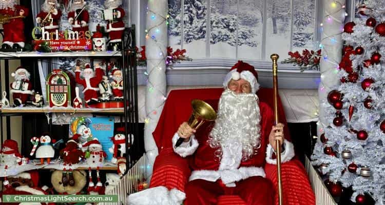 Christmas Light display at 22 Heysen Parade, Hayborough
