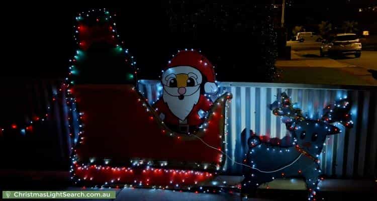 Christmas Light display at 8 Parsons Road, Reynella