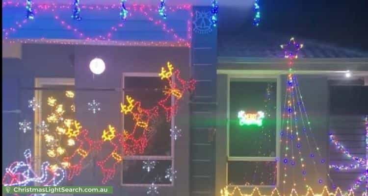 Christmas Light display at 42 Costa Del Sol Avenue, Coombabah