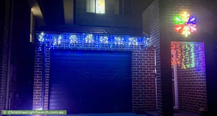 Christmas Light display at 5 Bernabeu Street, Marsden Park