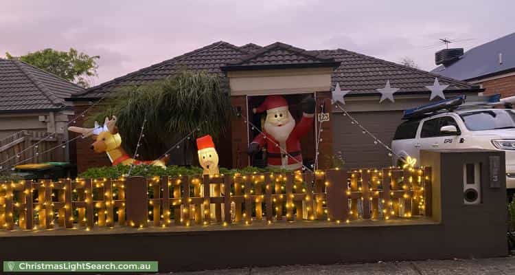 Christmas Light display at 123 The Great Eastern Way, South Morang