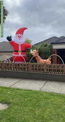 Christmas Light display at 123 The Great Eastern Way, South Morang