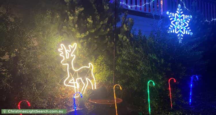 Christmas Light display at 70 Falls Road, Mount Dandenong