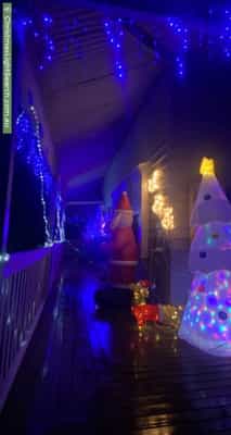 Christmas Light display at 70 Falls Road, Mount Dandenong