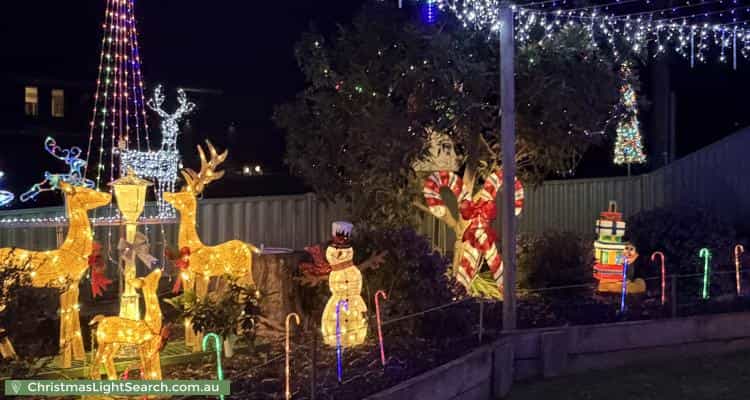 Christmas Light display at  David Road, Lilydale