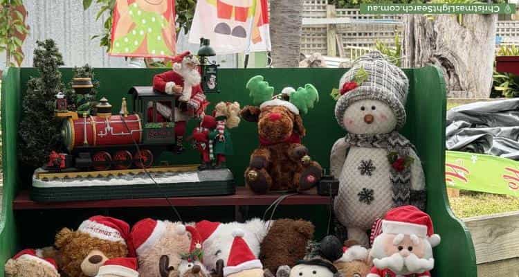 Christmas Light display at  David Road, Lilydale