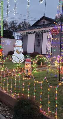 Christmas Light display at 20 Torrens Street, Werribee