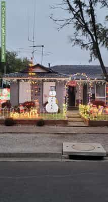 Christmas Light display at 20 Torrens Street, Werribee