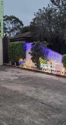 Christmas Light display at 20 Torrens Street, Werribee