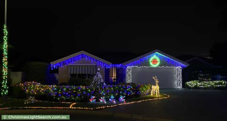Christmas Light display at  Edith Place, Amaroo