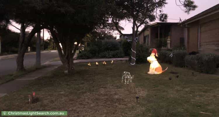 Christmas Light display at  Norongo Street, O'Sullivan Beach