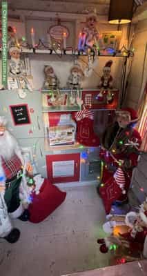 Christmas Light display at 8 Pentathlon Street, Bundoora
