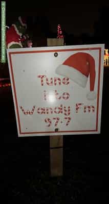Christmas Light display at 4 Beaulieu Avenue, Lilydale