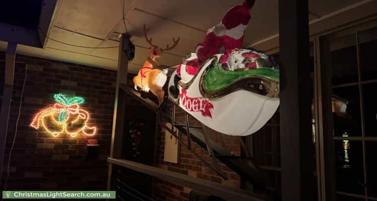 Christmas Light display at 4 Beaulieu Avenue, Lilydale