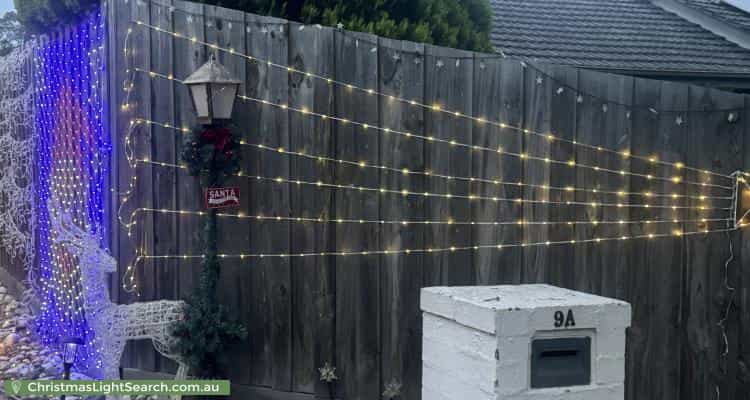 Christmas Light display at 9 Croydondale Drive, Mooroolbark