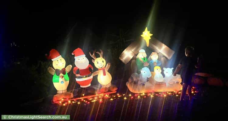 Christmas Light display at 31 O'Connor Circuit, Calwell