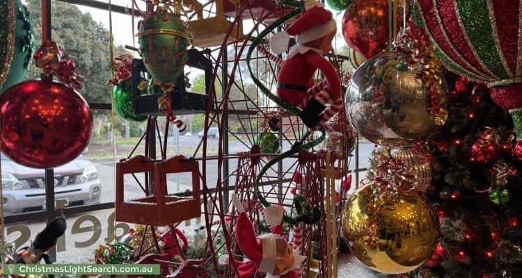 Christmas Light display at 88 Park Road, Middle Park