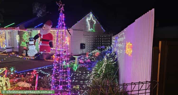 Christmas Light display at 77 Midway Road, Elizabeth East