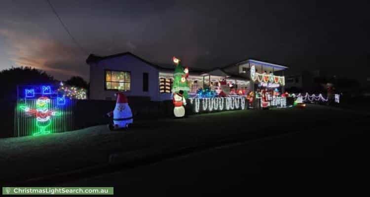 Christmas Light display at 21 Lavarack Crescent, Buderim
