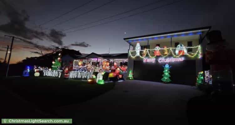 Christmas Light display at 21 Lavarack Crescent, Buderim