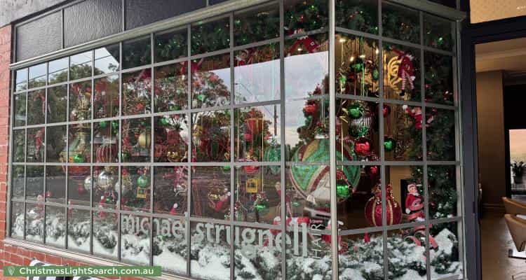 Christmas Light display at 88 Park Road, Middle Park