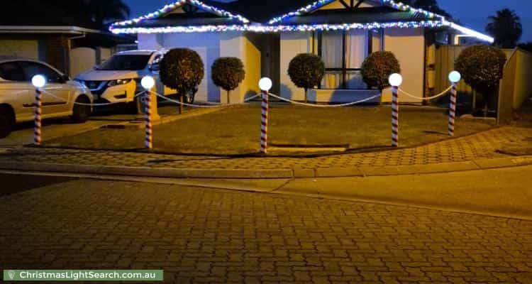 Christmas Light display at 5 Cherry Lane, Paralowie