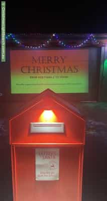 Christmas Light display at 9 Glenside Crescent, Craigie
