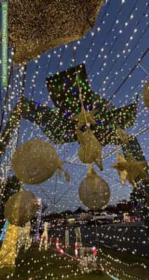 Christmas Light display at 5 Waraker Way, Leeming