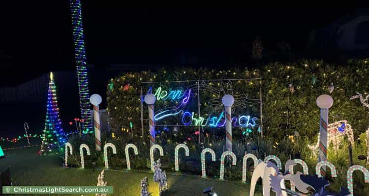 Christmas Light display at 10 Hope Place, Waikiki
