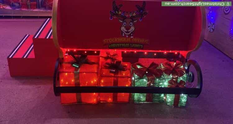 Christmas Light display at 62 Stockholm Avenue, Hassall Grove