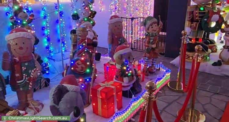 Christmas Light display at 7 South Street, Tempe