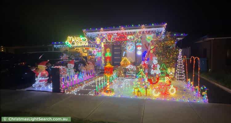 Christmas Light display at 27 Remus Circuit, Cranbourne West