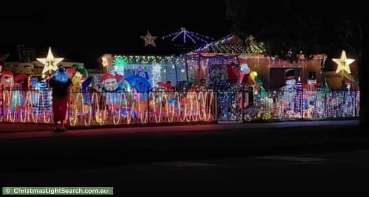 Christmas Light display at 13 Raleigh Drive, Narre Warren South