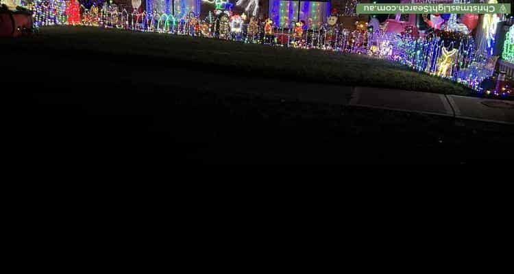 Christmas Light display at 29 Peebles Street, Endeavour Hills