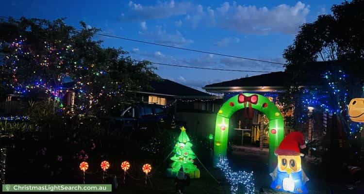 Christmas Light display at 22 Michele Drive, Scoresby