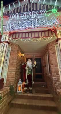 Christmas Light display at 4 Creswell Court, Tannum Sands