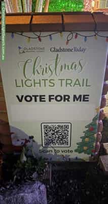 Christmas Light display at 4 Creswell Court, Tannum Sands