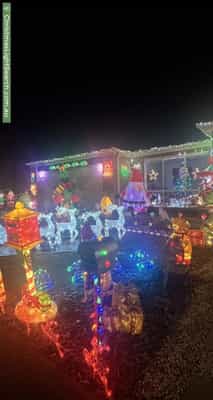 Christmas Light display at 35 Clarafield Crescent, Tarneit