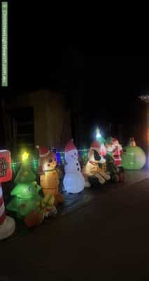 Christmas Light display at 35 Clarafield Crescent, Tarneit