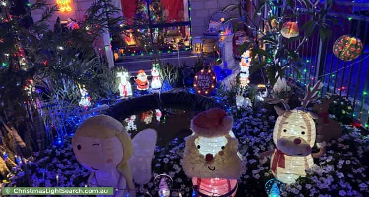 Christmas Light display at 31 Bindoon Loop, Huntingdale