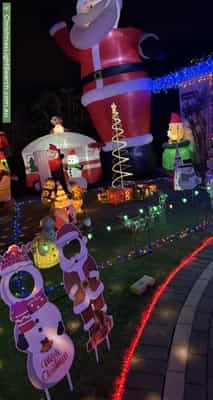 Christmas Light display at 31 Bindoon Loop, Huntingdale