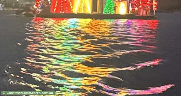 Christmas Light display at  Yamba Road, Yamba