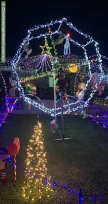 Christmas Light display at 69 Coogee Road, Munster