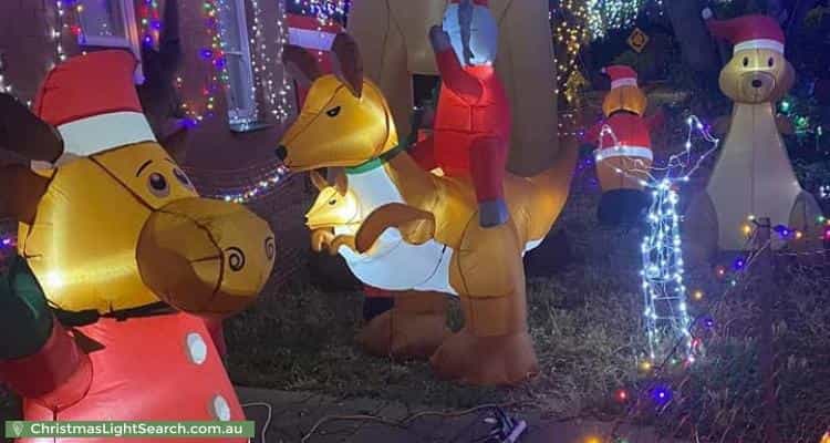 Christmas Light display at 25 Blake Road, Elizabeth South