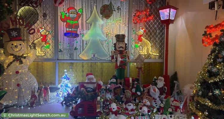 Christmas Light display at 79 Hanworth Street, Balcatta