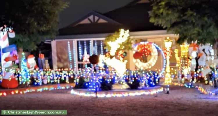 Christmas Light display at 25 Coogee Avenue, Paralowie