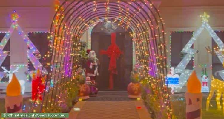 Christmas Light display at 87 Shakespeare Avenue, Magill