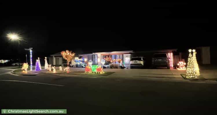 Christmas Light display at 4 Audrey Avenue, Angle Vale