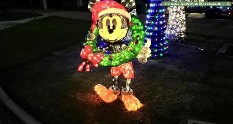 Christmas Light display at 4 Audrey Avenue, Angle Vale