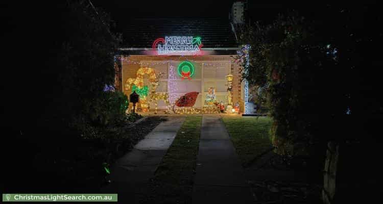 Christmas Light display at 18 Patapinda Road, Old Noarlunga